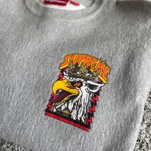Supreme 2012 Sean Cliver Eagle Crewneck